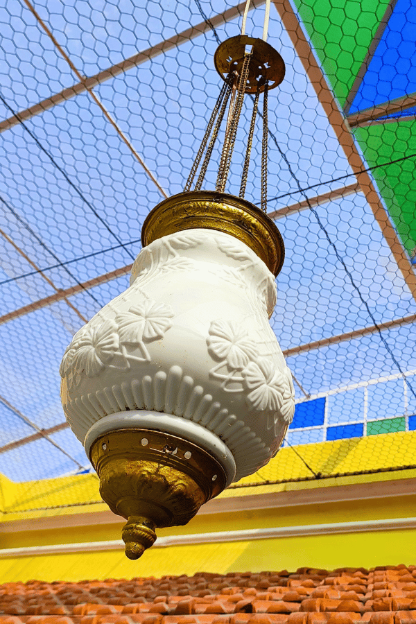 Antique Lamp Shade at Sett Heritage Residency