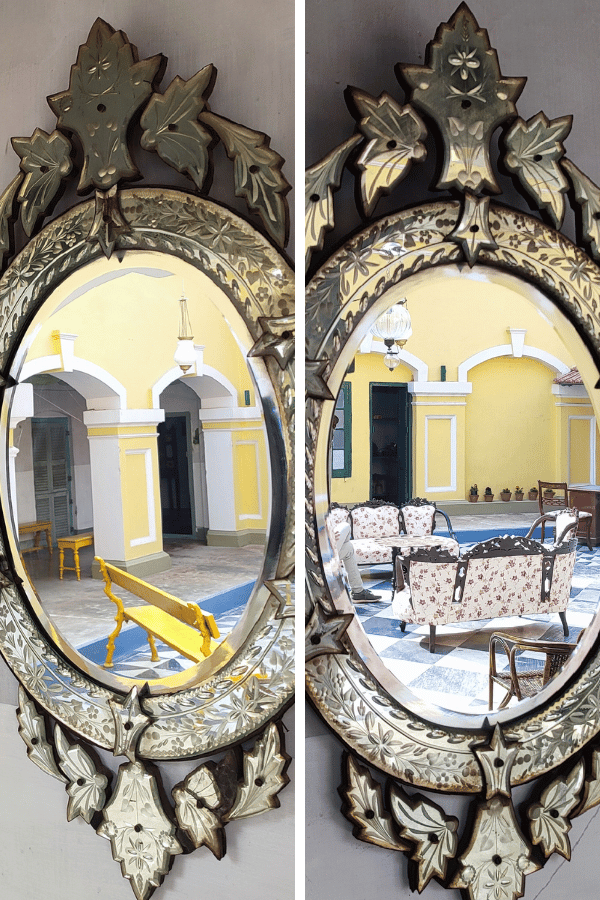 Antique Mirrors at Sett Heritage Residency